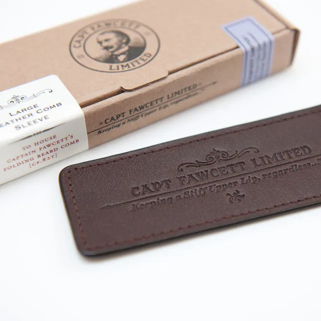captain-fawcett-leather-case-for-beard-comb-cf-82t image 1