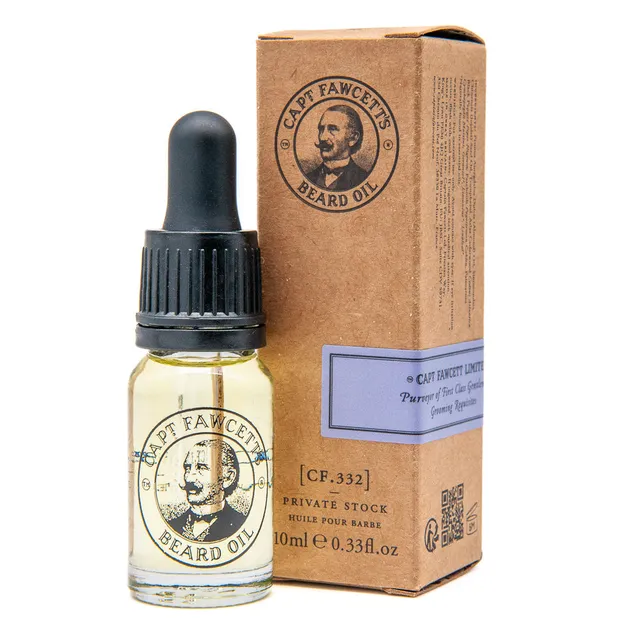 captain-fawcett-private-stock-beard-oil-formato-viaggio-da-10ml image 1