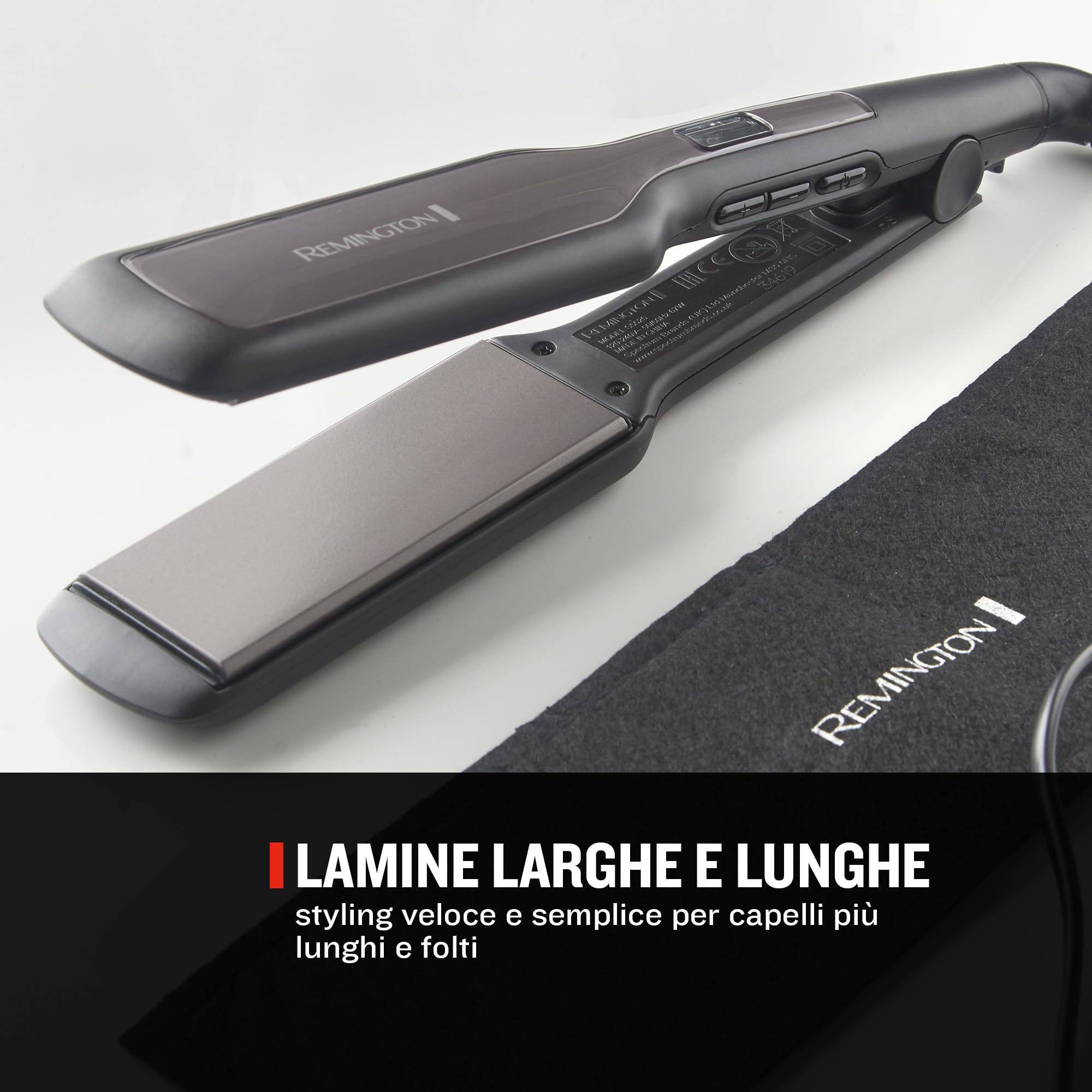 remington-pro-ceramic-extra-s5525-piastra-per-capelli-extra-larga-45-mm-display- image 2