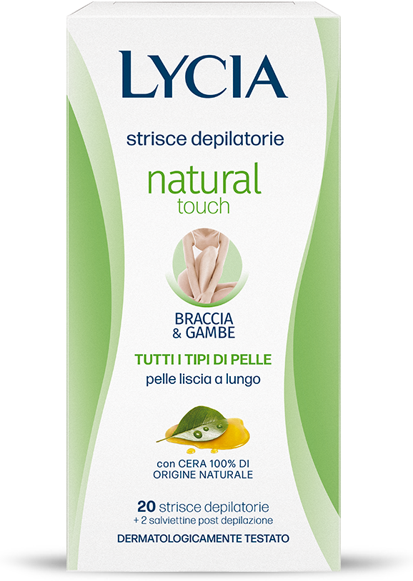 lycia-strisce-depilatorie-natural-touch-braccia-gambe image 1