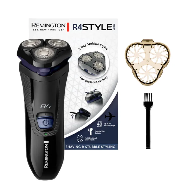 remington-r4-style-series-r4002-rasoio-elettrico-a-testine-rotanti-con-lame-fles image 1
