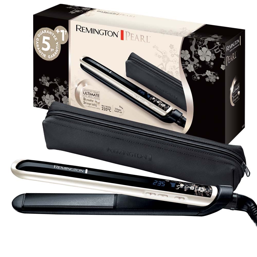 remington-pearl-s9501-piastra-per-capelli-professionale-ceramica-doppia-infusa-d image 1