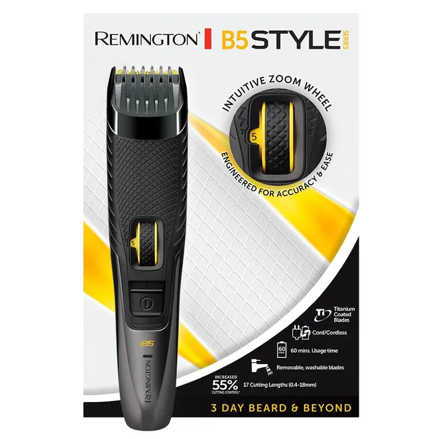 remington-regolabarba-style-series-b5-mb5000-con-17-impostazioni-0-4-18-mm-lame- image 1