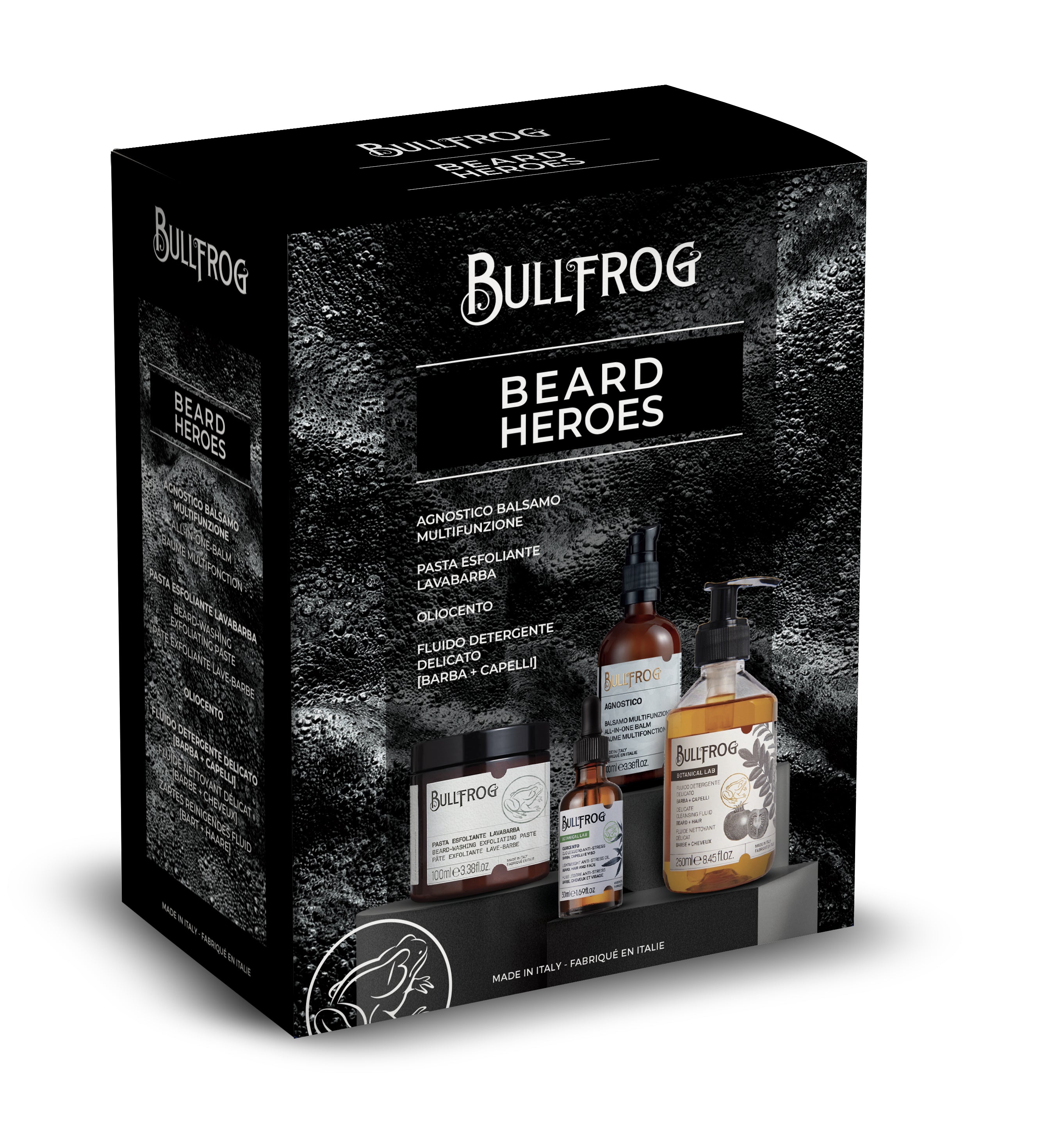bullfrog-gift-kit-beard-heroes-kit-regalo-con-4-prodotti-per-la-barba image 2