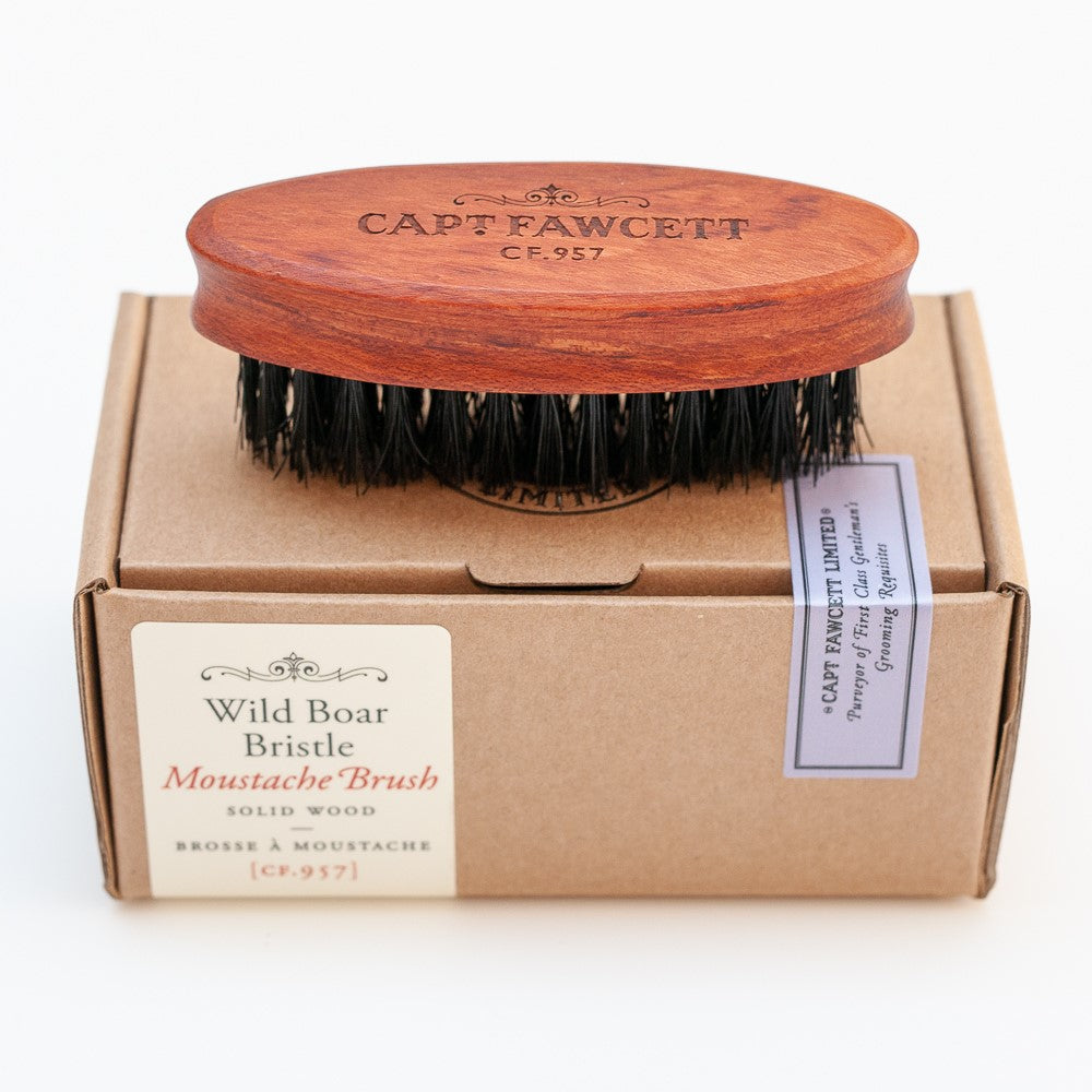 captain-fawcett-wild-boar-bristle-moustache-brush-cf-957-spazzola-per-baffi-e-ba image 2