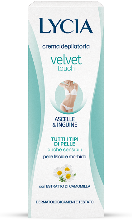 lycia-crema-depilatoria-velvet-touch-per-ascelle-e-inguine-con-camomilla image 1