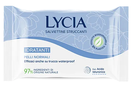lycia-salviettine-struccanti-idratanti-con-acido-ialuronico-60-pezzi image 1