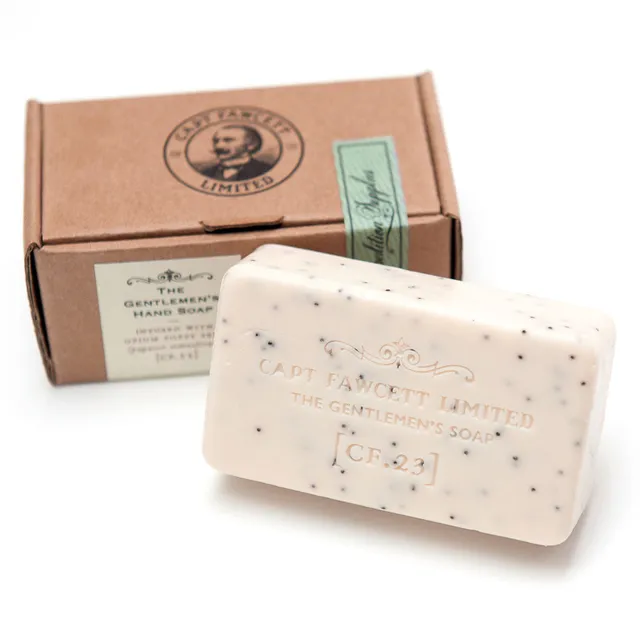 captain-fawcett-the-gentleman-s-soap-cf-23-sapone-da-toilette-esfoliante-con-sem image 1