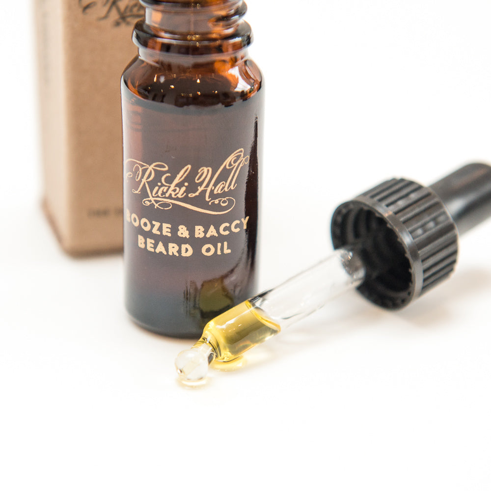 captain-fawcett-booze-baccy-beard-oil-10ml-travel-size-olio-da-barba-da-viaggio image 4