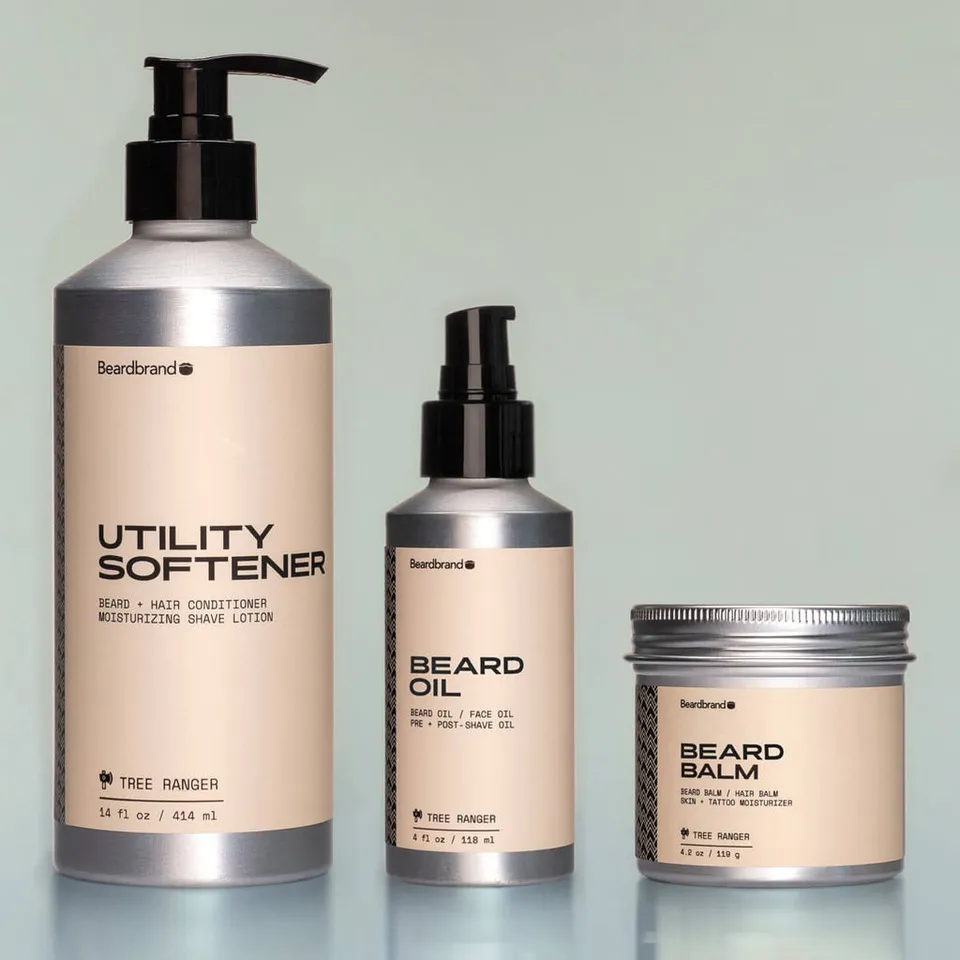 beardbrand-tree-ranger-beard-foundations-set-con-olio-balsamo-e-ammorbidente-per image 1